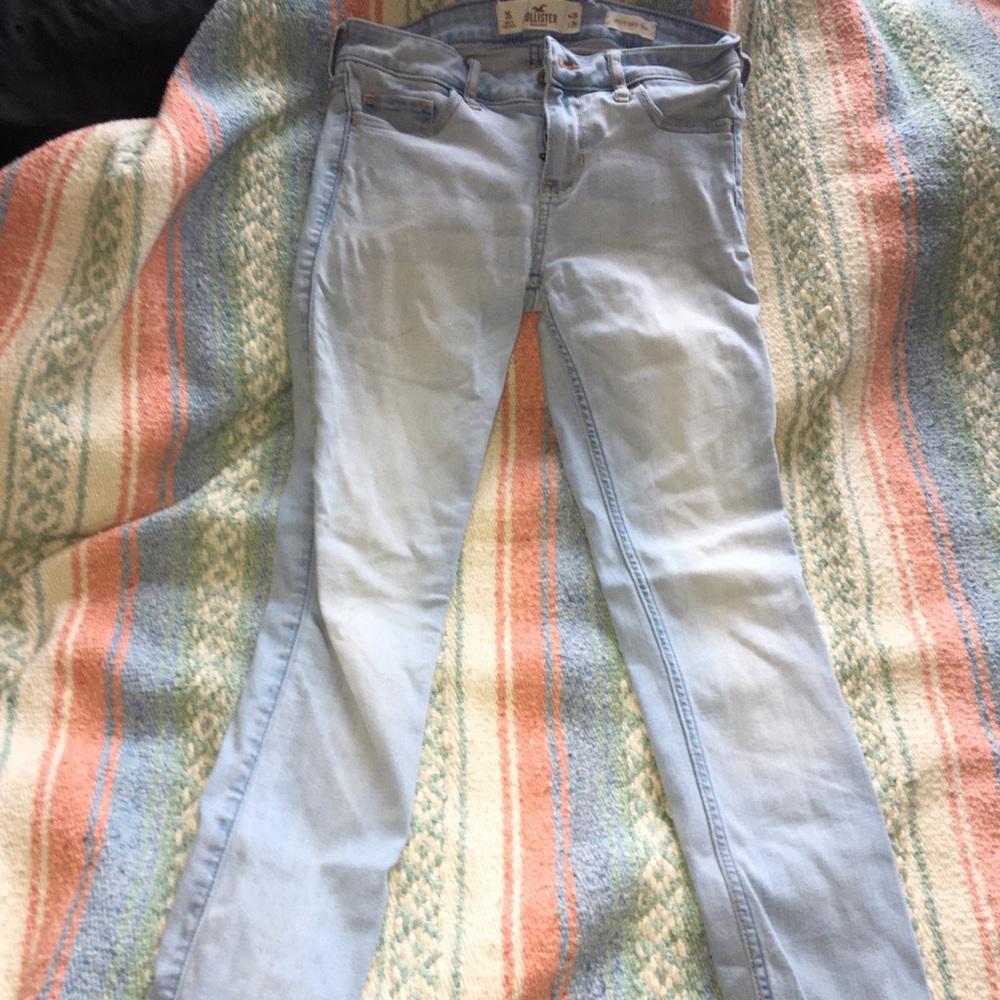 Hollister jeans.